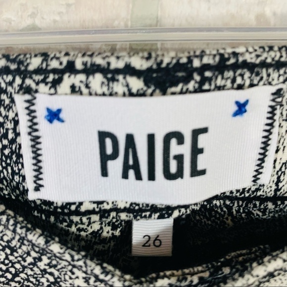 Paige Verdugo Ultra Skinny Jeans in Python Print Size 26 - Picture 9 of 11